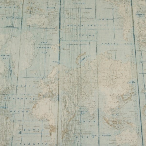 Canvas Druck World Map 140cm