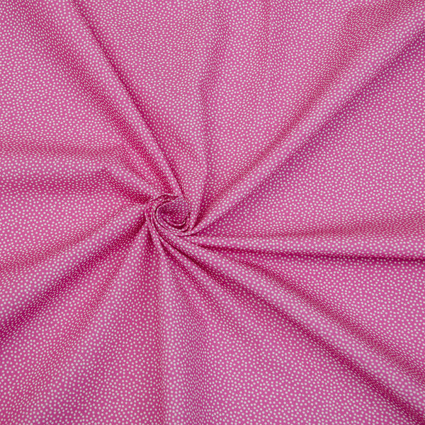 Emilie 150 cm pink/weiße Punkte