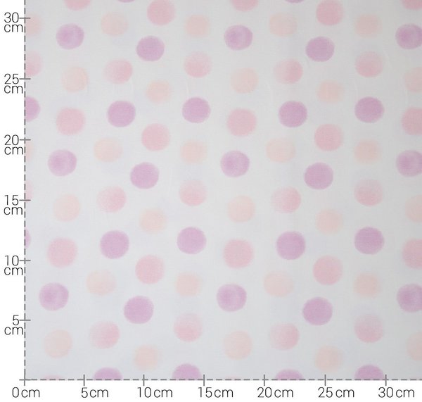 Baby Dot Tupfen rosa/lila     150 cm